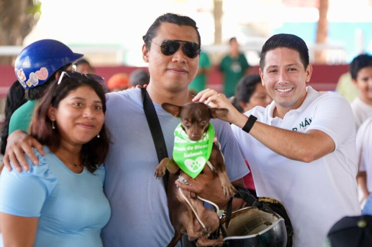 Renán Sánchez Tajonar anuncia Jornada Huellitas: vacunación antirrábica y microchip gratuitos en Cozumel