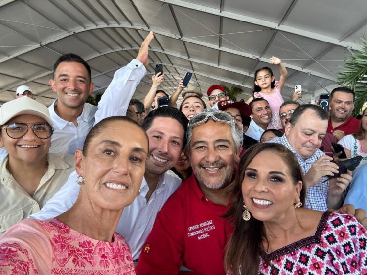 Renán Sánchez Tajonar respalda la transformación que encabezan Claudia Sheinbaum y Mara Lezama