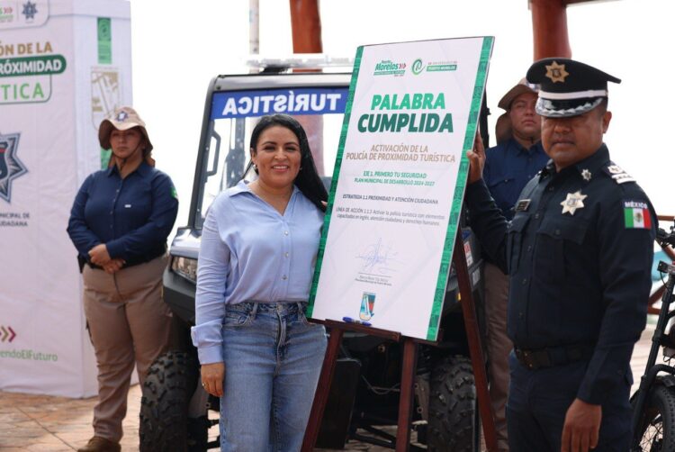 Suman tecnología y fuerza policial para la prevención del delito en Puerto Morelos