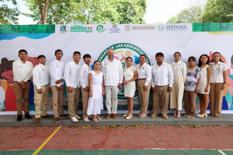 ‘Toman la palabra’; adolescentes de Puerto Morelos asumen el liderazgo de su comunidad