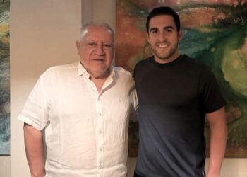 Unen fuerzas por el movimiento; Gino Segura y Rafael Marín sostienen reunión