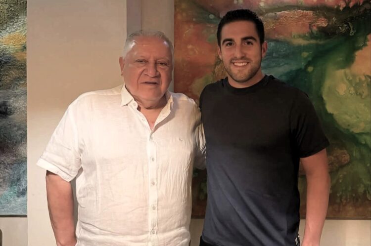 Unen fuerzas por el movimiento; Gino Segura y Rafael Marín sostienen reunión