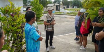 Alcalde de Puerto Aventuras encabeza jornada de limpieza en panteón municipal