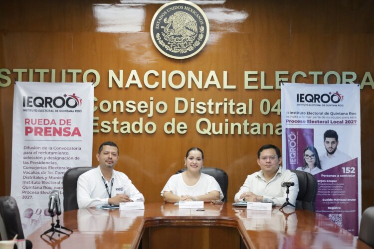 Convoca IEQROO a la ciudadanía a integrar los consejos distritales y municipales electorales