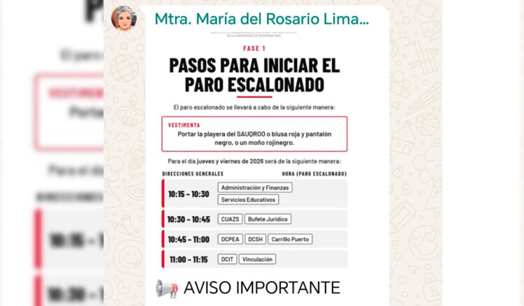 Estallan paros en la UQROO
