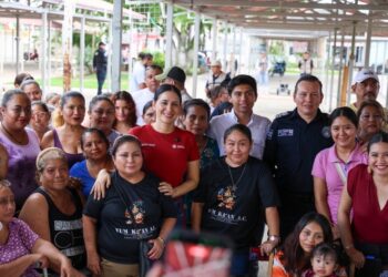 ¡Transformación total!; anuncia Estefanía Mercado bachillerato, salud y regularización en Puerto Aventuras