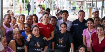 ¡Transformación total!; anuncia Estefanía Mercado bachillerato, salud y regularización en Puerto Aventuras