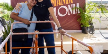 Estefanía Mercado lleva la “Chambamanía” a la Unidad Deportiva Luis Donaldo Colosio