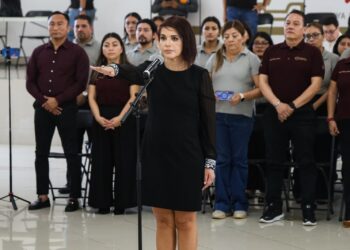 Estefanía Mercado toma protesta a Leticia Lorenzo Zamudio como titular del Órgano Interno de Control