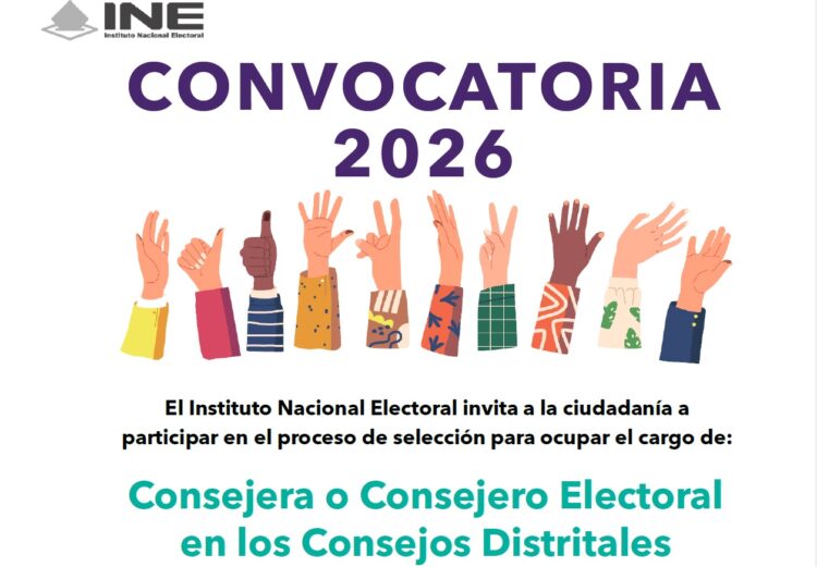 Exhorta INE Quintana Roo a ciudadanos a ser parte de Consejerías Distritales