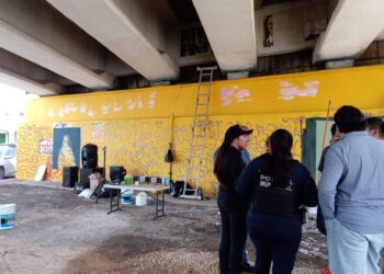 Grafiteros desaparecen ‘Muro de Políticos Corruptos’ en Cancún