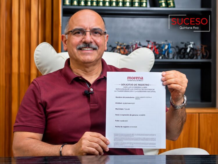 Jorge Portilla solicita licencia como regidor en Tulum
