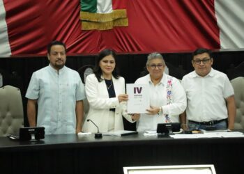 Presenta Rubí Pacheco Pérez informe de resultados del IEQROO ante el Congreso