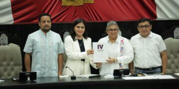 Presenta Rubí Pacheco Pérez informe de resultados del IEQROO ante el Congreso