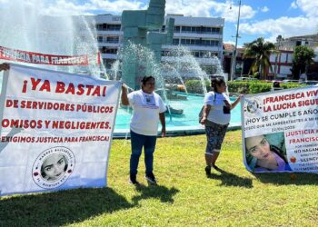 Protestan ‘Madres Buscadoras’ por dilaciones en proceso del caso de Francisca Mariner Flores Patrón