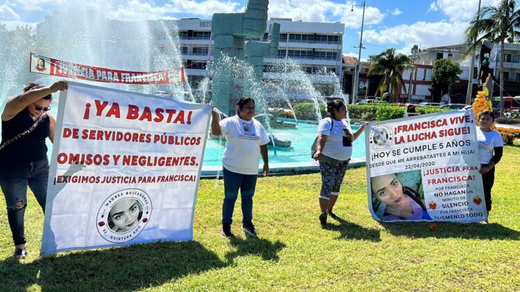 Protestan ‘Madres Buscadoras’ por dilaciones en proceso del caso de Francisca Mariner Flores Patrón