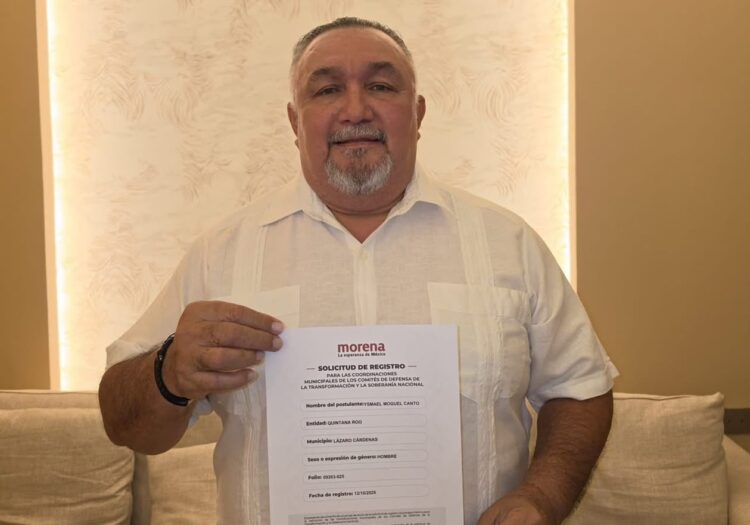 Se inscribe Ismael ‘Mayito’ Moguel en Morena para contender por Lázaro Cardenas