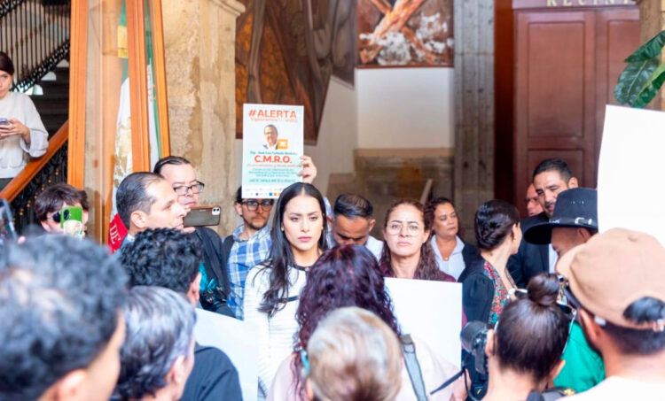 Suspenden sesión en el Congreso de Jalisco aprobación de acueducto