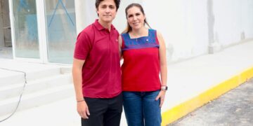¡Apuesta por el arte!; Atenea Gómez inspecciona avance en obra de la nueva Casa de la Cultura de Isla Mujeres