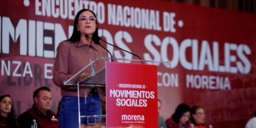 ¡Cercanía con el pueblo!; urge Ariadna Montiel a fortalecer lazos con los movimientos sociales