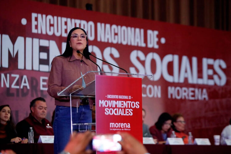 ¡Cercanía con el pueblo!; urge Ariadna Montiel a fortalecer lazos con los movimientos sociales