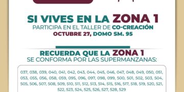 ¡Decisión ciudadana!; iniciará el Ayuntamiento de Benito Juárez talleres de presupuesto participativo 2027