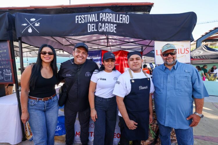 ¡Fiesta y sabor!; inaugura Puerto Morelos el exitoso Festival Parrillero del Caribe