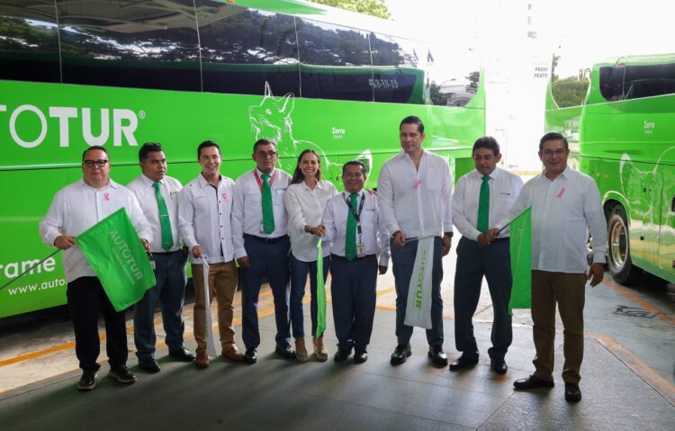 ¡Movilidad de vanguardia!; impulsa Ana Paty Peralta la modernización del transporte turístico