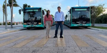 ¡Movilidad moderna!; anuncia Mara Lezama arranque la nueva ruta 17 de MOBI en Cancún