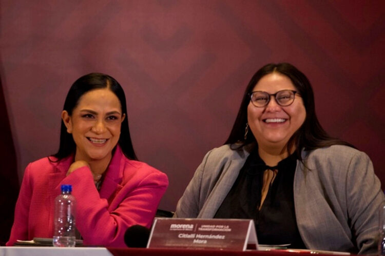 ¡Total autonomía!; Citlalli Hernández rechaza presiones de EU en elecciones de MORENA