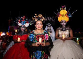 ¡Tradición viva!; anuncia Blanca Merari que Puerto Morelos está listo para el Janal Pixán