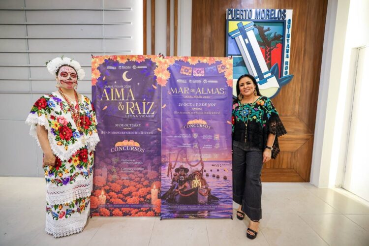 ¡Tradición viva!; presenta Blanca Merari Janal Pixán para Puerto Morelos